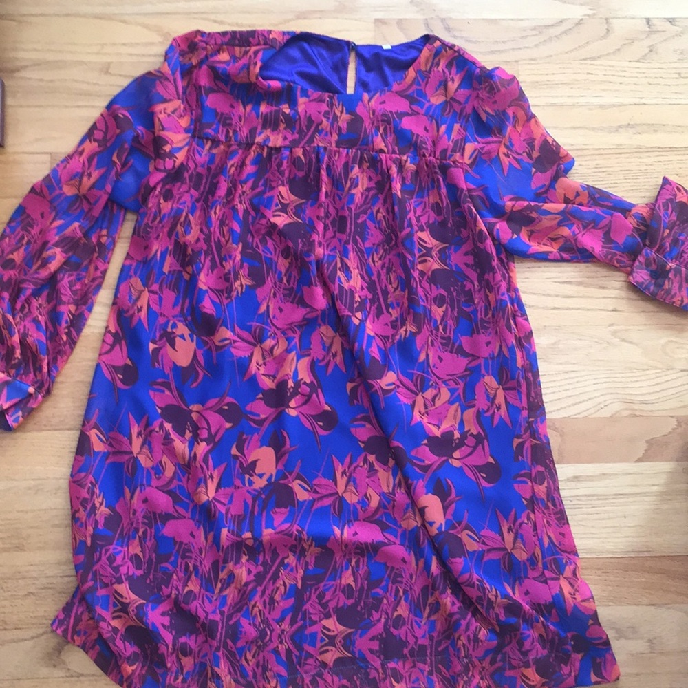 Colorful Vintage Style Shift Dress